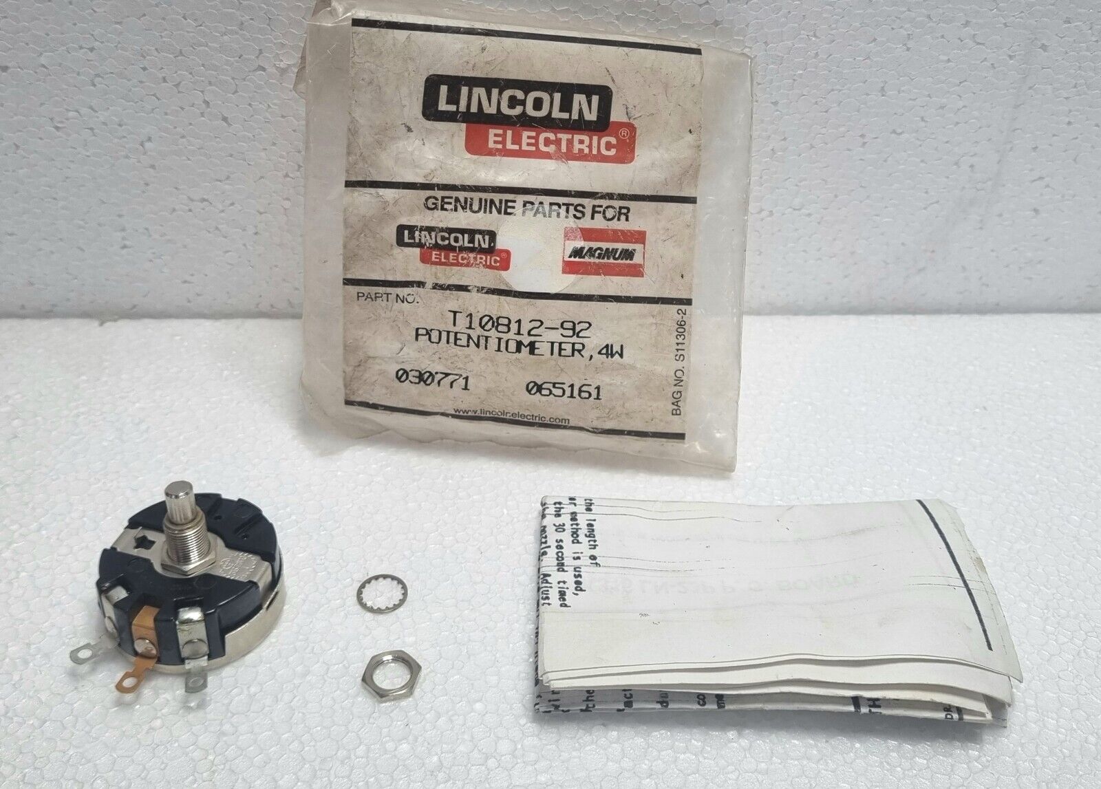 Потенциометры Lincoln Electric серии T10812: применение и замены